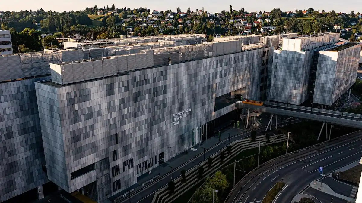 Gebäude der Med Uni Graz